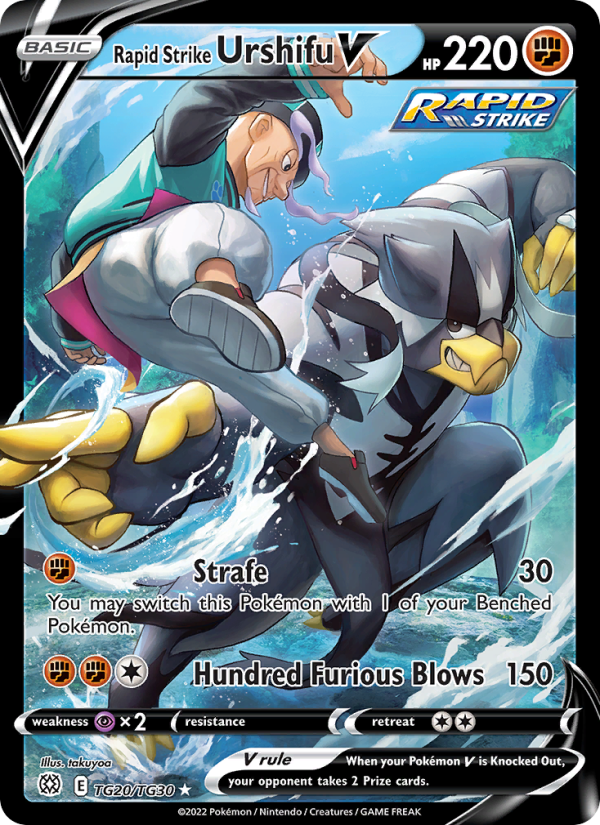 Rapid Strike Urshifu V · Brilliant Stars TG20/172