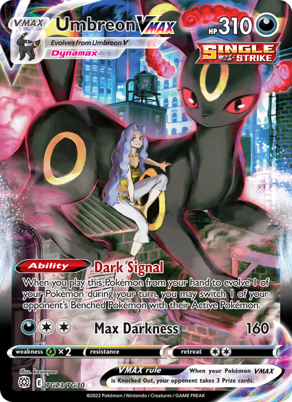 Umbreon VMAX · Brilliant Stars TG23/172