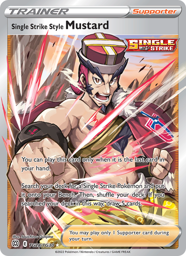 Single Strike Style Mustard · Brilliant Stars TG28/172