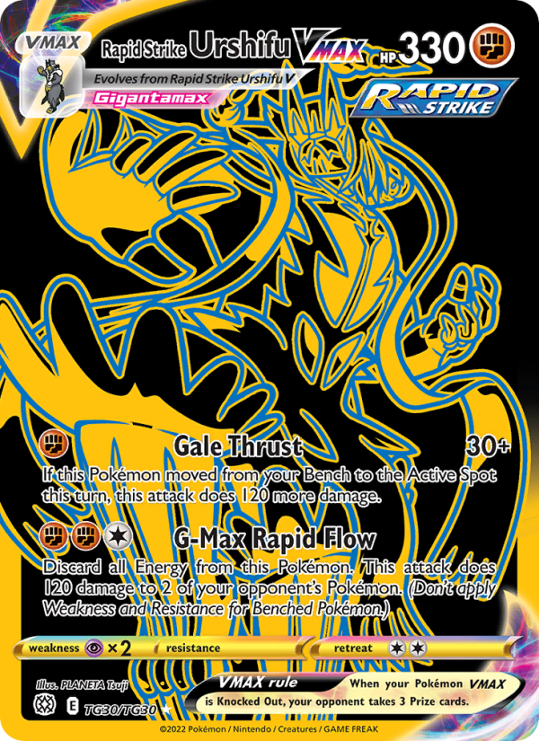 Rapid Strike Urshifu VMAX · Brilliant Stars TG30/172