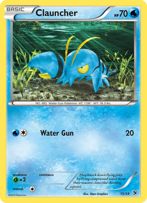 Clauncher · Kalos Starter Set 15/39