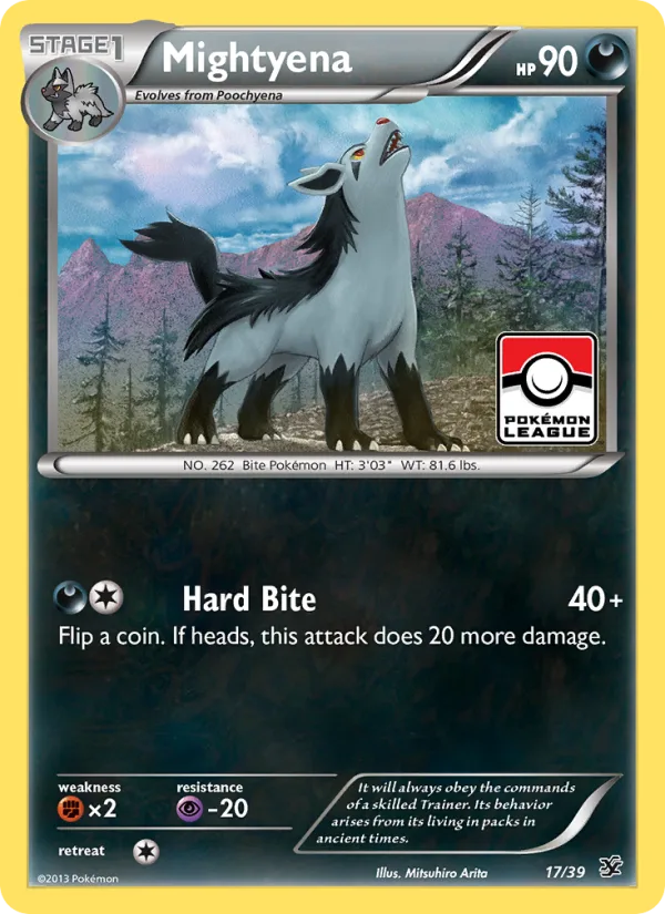 Mightyena · Kalos Starter Set 17/39