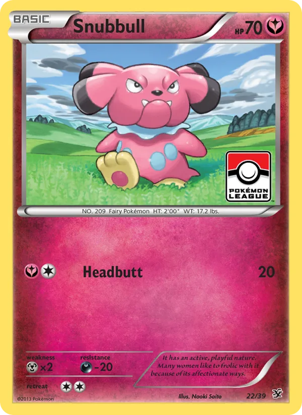 Snubbull · Kalos Starter Set 22/39