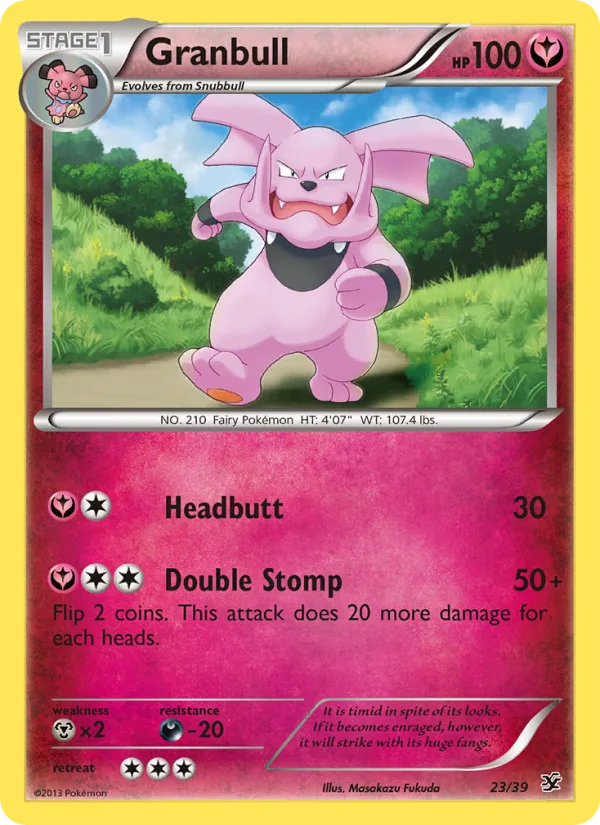 Granbull · Kalos Starter Set 23/39