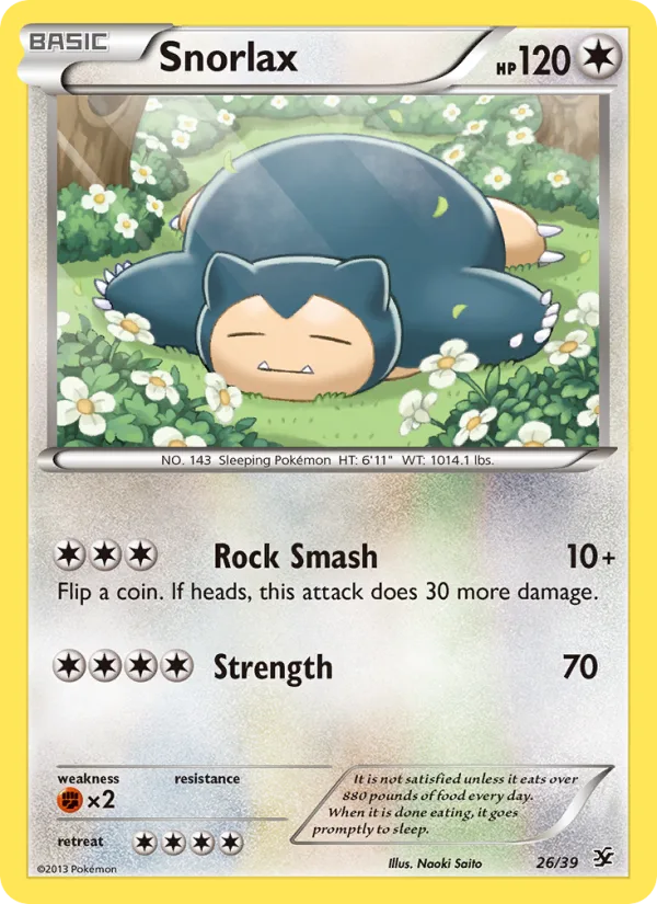 Snorlax · Kalos Starter Set 26/39