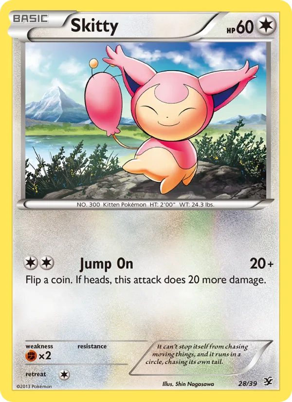 Skitty · Kalos Starter Set 28/39