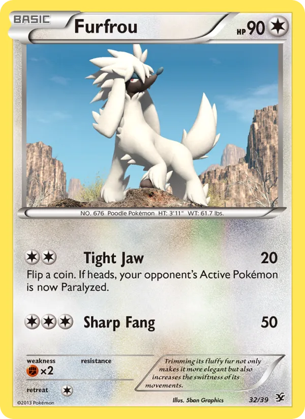 Furfrou · Kalos Starter Set 32/39