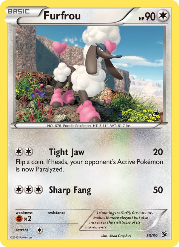 Furfrou · Kalos Starter Set 33/39