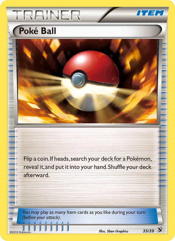 Poké Ball · Kalos Starter Set 35/39