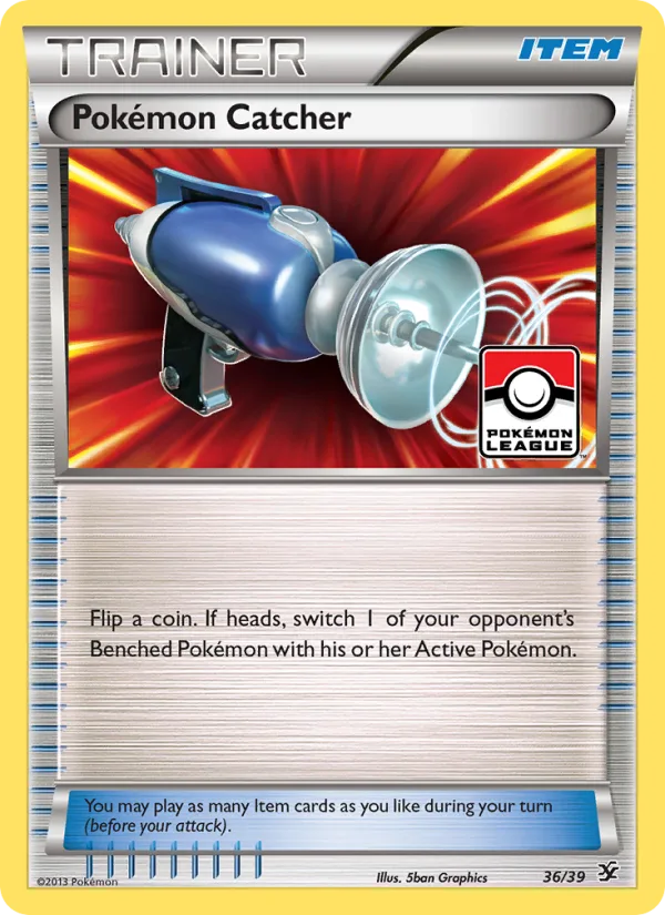 Pokémon Catcher · Kalos Starter Set 36/39