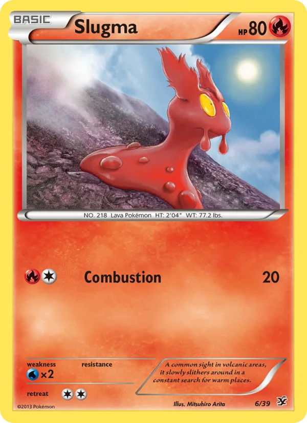 Slugma · Kalos Starter Set 6/39