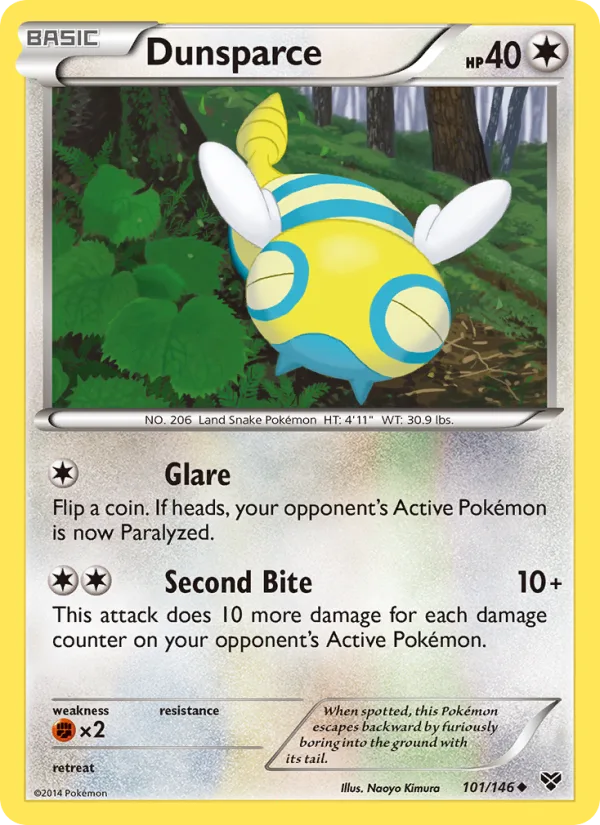 Dunsparce · XY 101/146