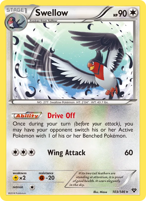 Swellow · XY 103/146