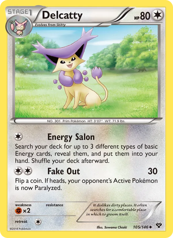Delcatty · XY 105/146