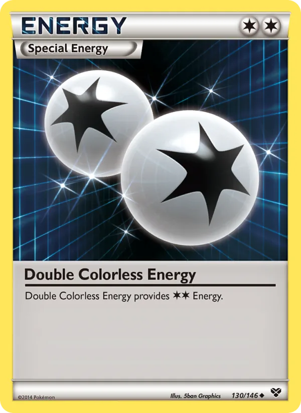 Double Colorless Energy · XY 130/146