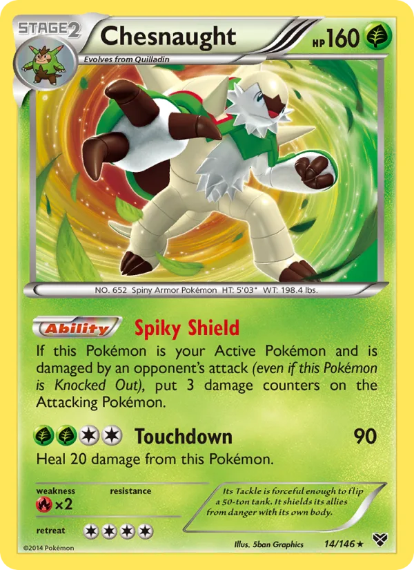 Chesnaught · XY 14/146