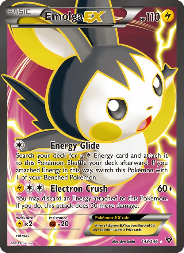 Emolga EX · XY 143/146