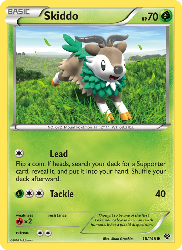 Skiddo · XY 18/146