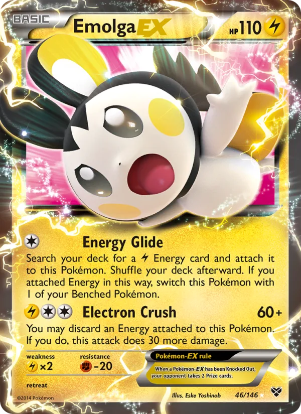 Emolga EX · XY 46/146