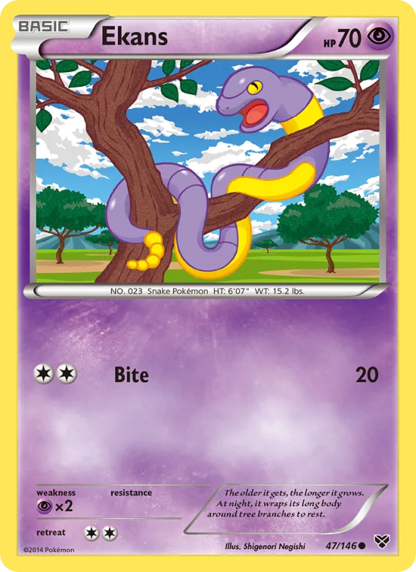 Ekans · XY 47/146