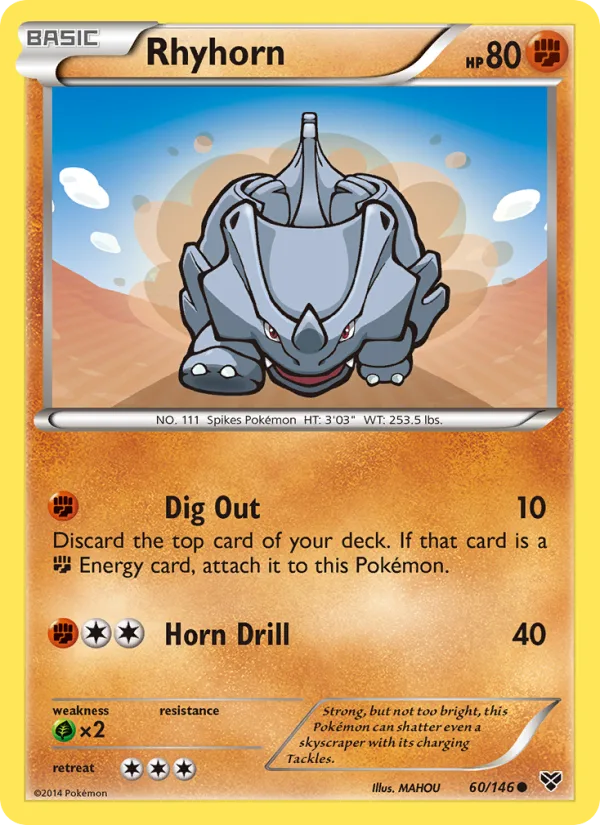 Rhyhorn · XY 60/146