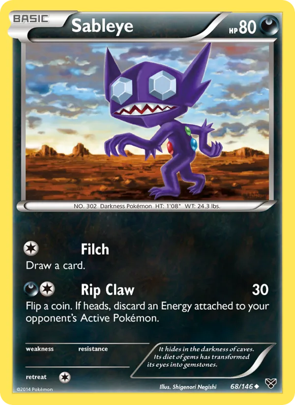 Sableye · XY 68/146