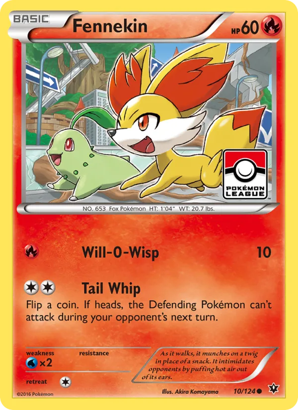 Fennekin · Fates Collide 10/124