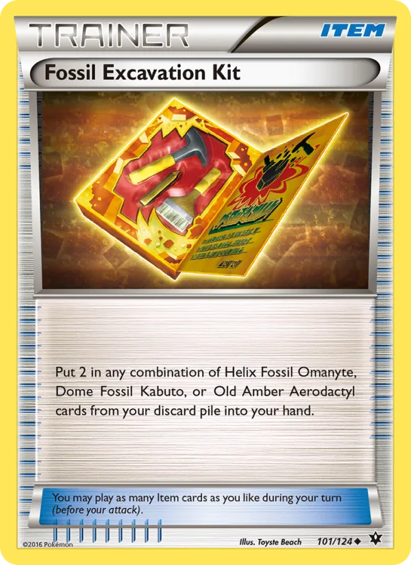 Fossil Excavation Kit · Fates Collide 101/124
