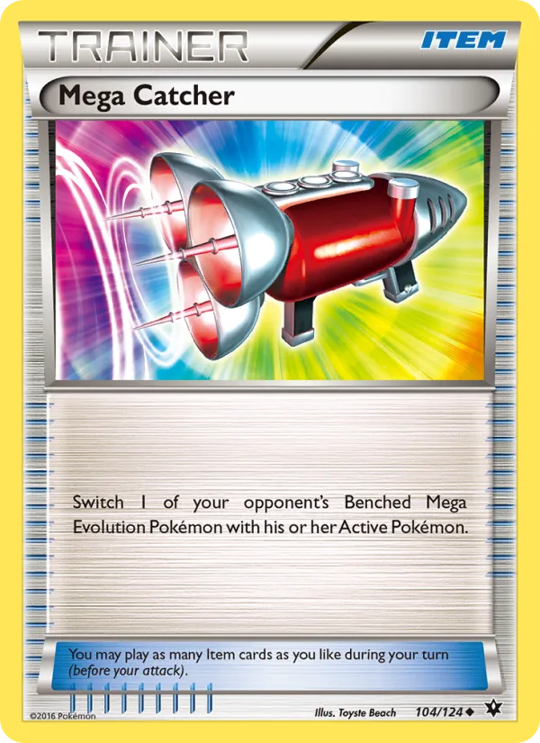 Mega Catcher · Fates Collide 104/124