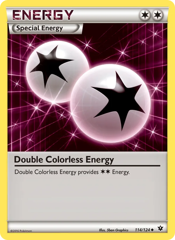 Double Colorless Energy · Fates Collide 114/124