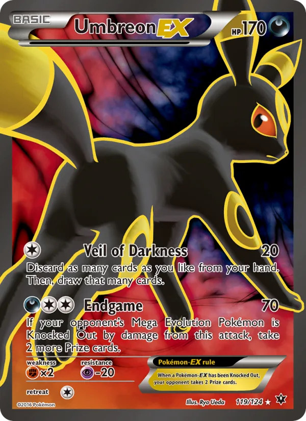 Umbreon EX · Fates Collide 119/124