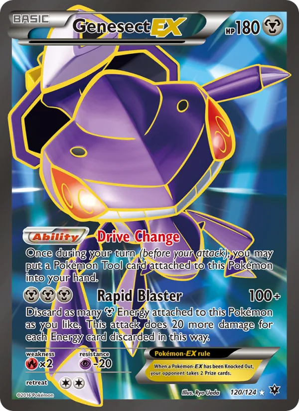 Genesect EX · Fates Collide 120/124