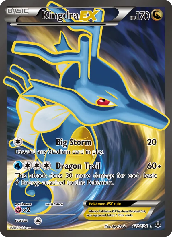 Kingdra EX · Fates Collide 122/124