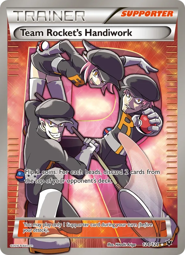 Team Rocket's Handiwork · Fates Collide 124/124