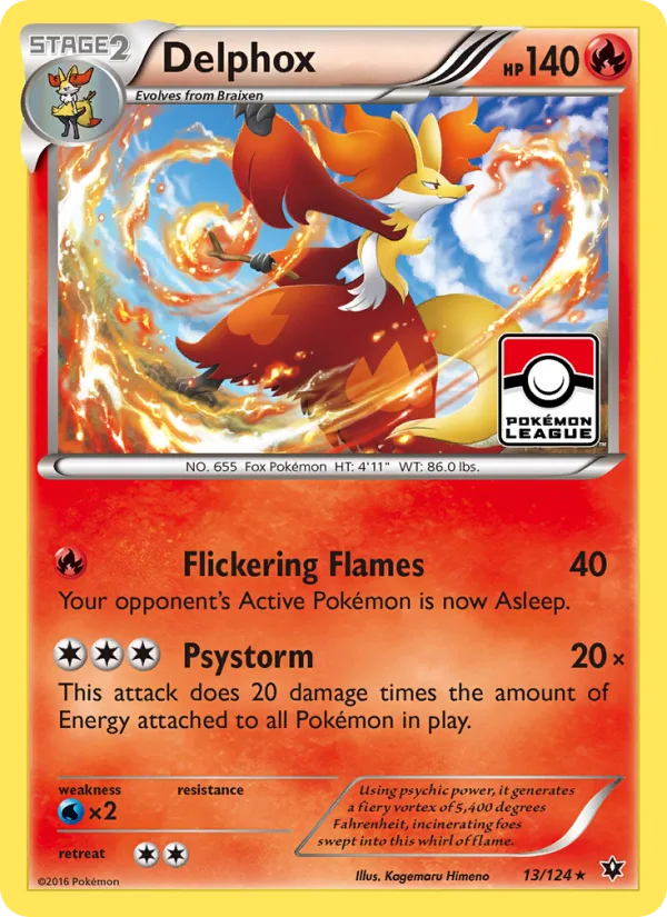 Delphox · Fates Collide 13/124