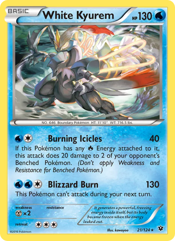 White Kyurem · Fates Collide 21/124