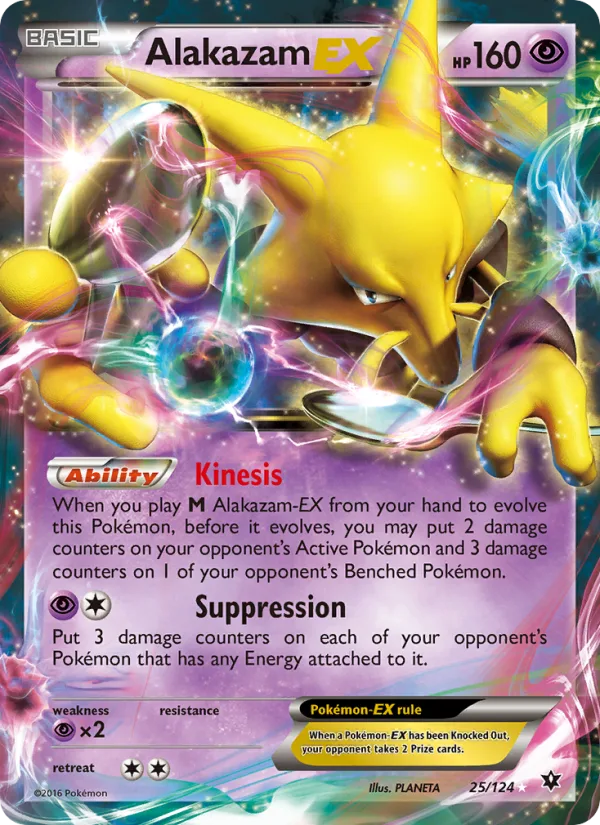 Alakazam EX · Fates Collide 25/124