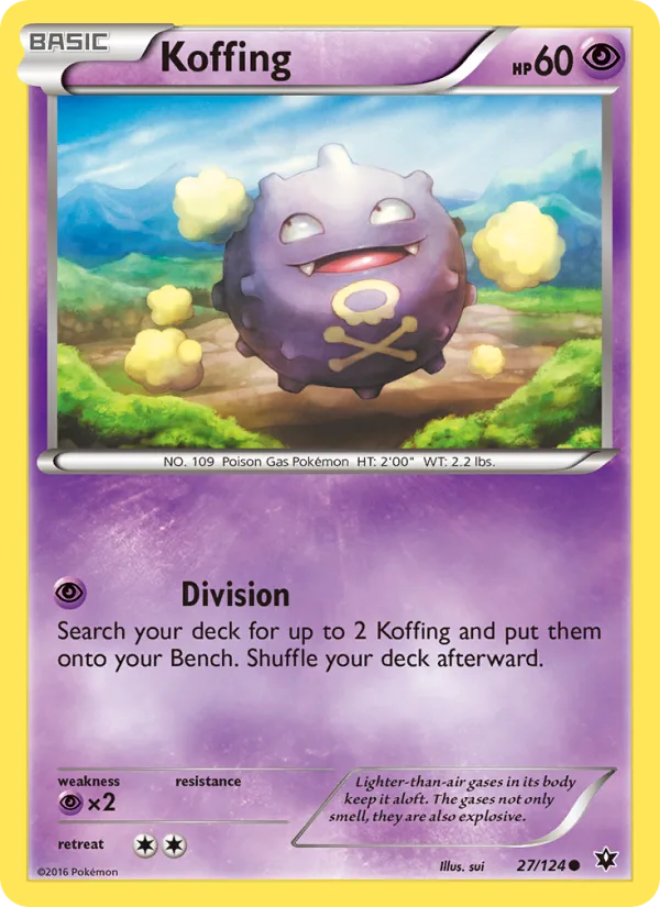 Koffing · Fates Collide 27/124