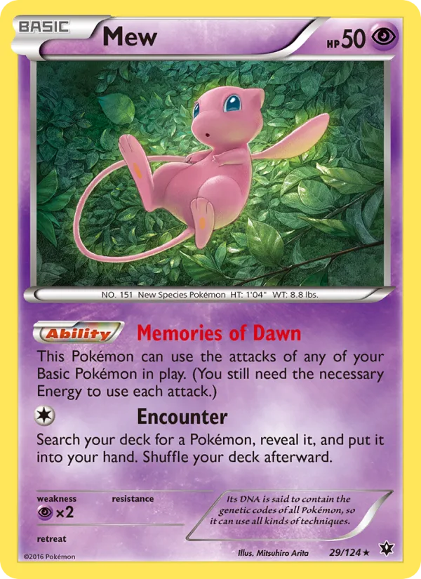 Mew · Fates Collide 29/124
