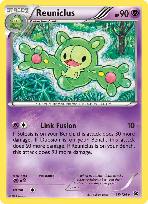 Reuniclus · Fates Collide 35/124