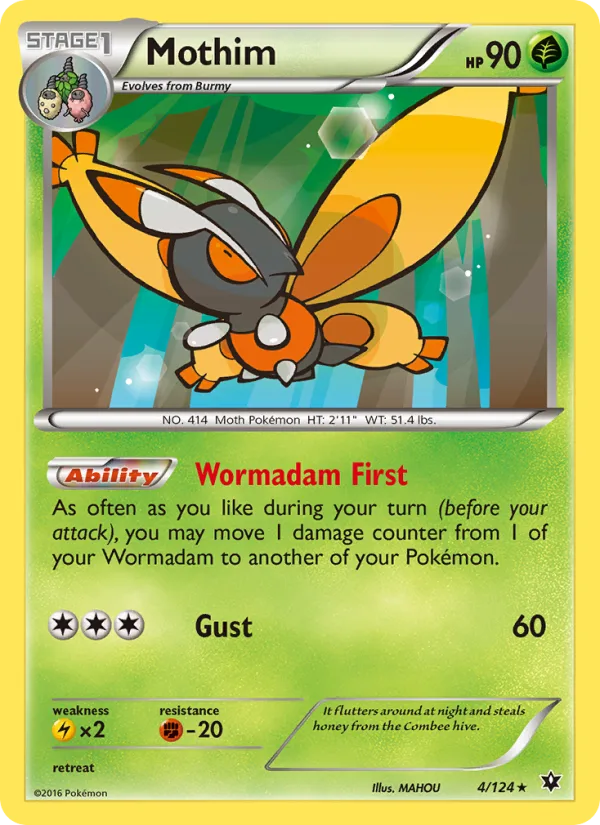 Mothim · Fates Collide 4/124