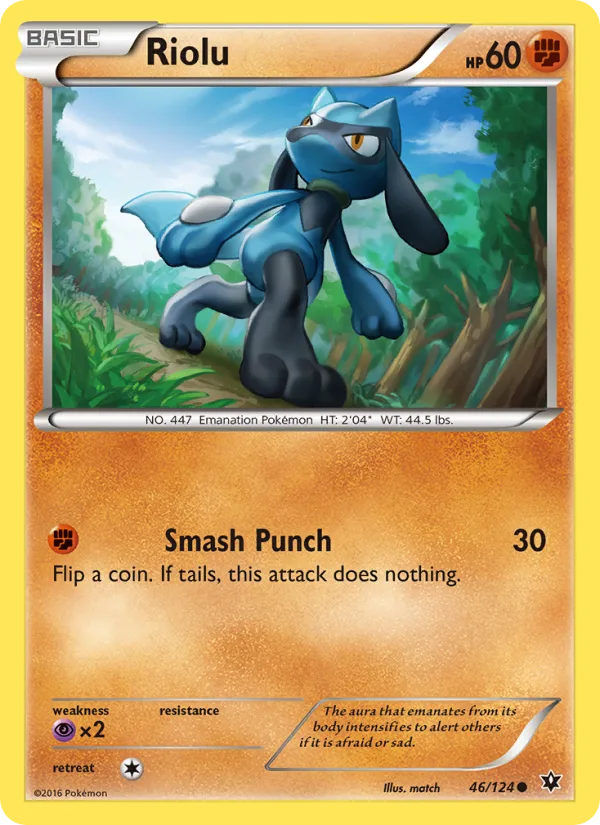 Riolu · Fates Collide 46/124