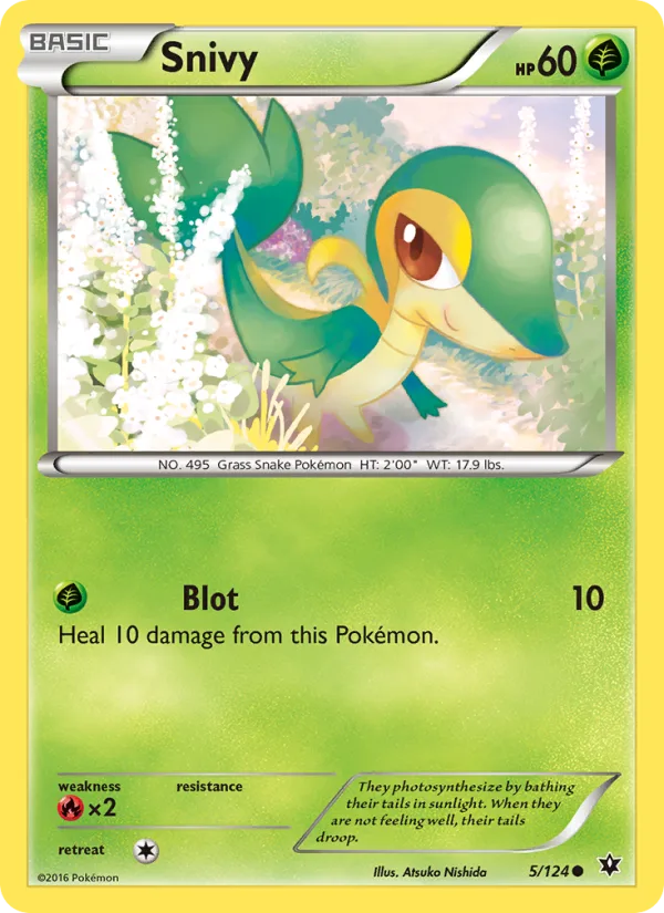 Snivy · Fates Collide 5/124