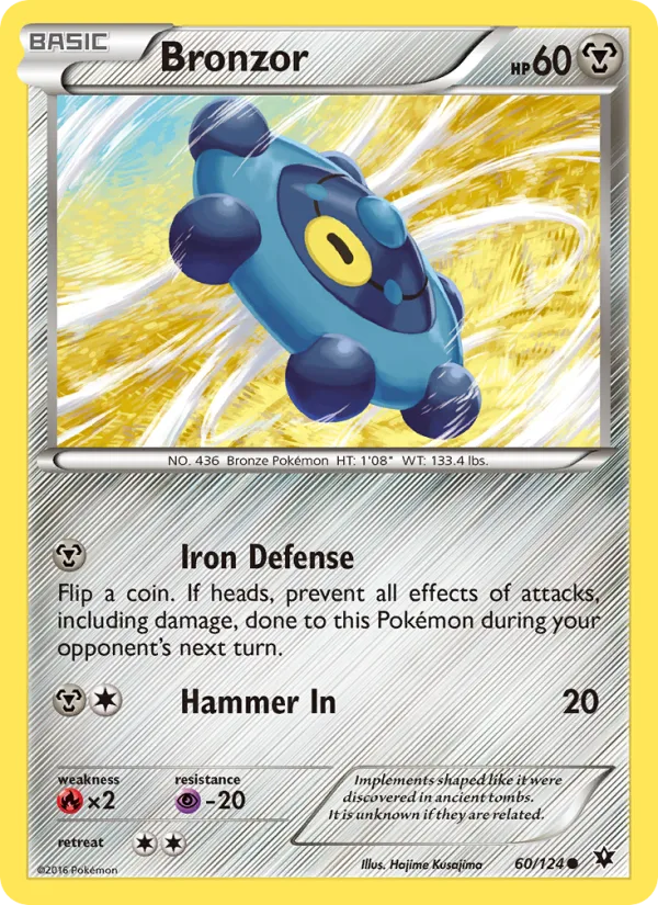 Bronzor · Fates Collide 60/124