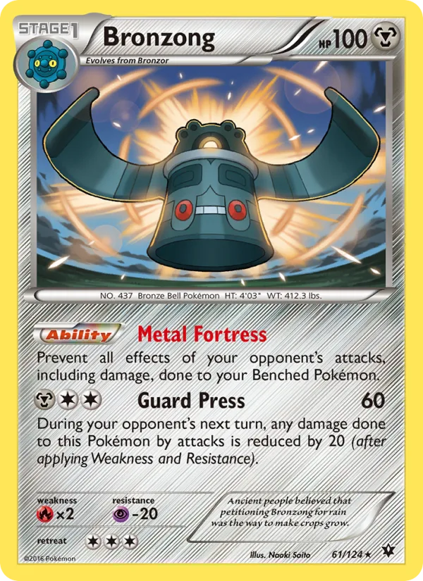 Bronzong · Fates Collide 61/124