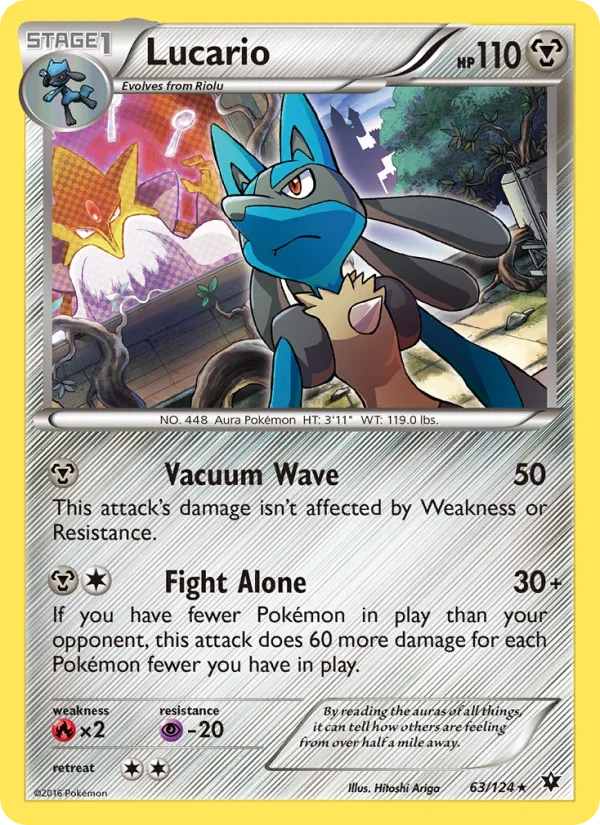 Lucario · Fates Collide 63/124