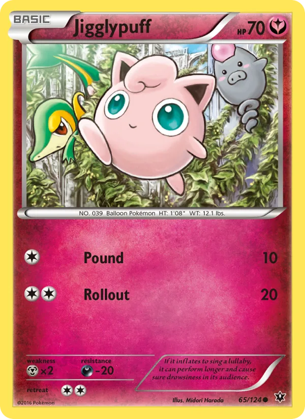 Jigglypuff · Fates Collide 65/124