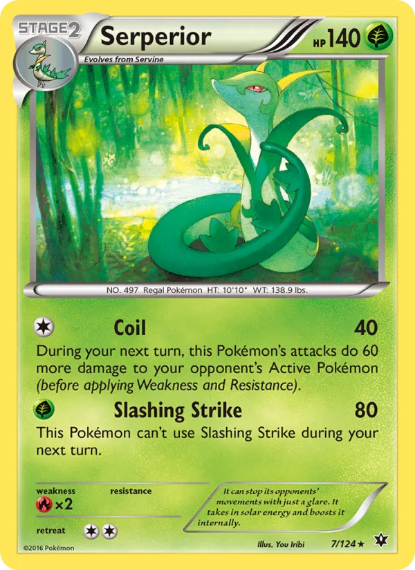 Serperior · Fates Collide 7/124