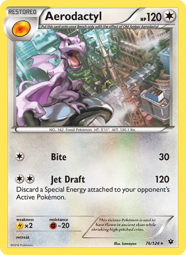 Aerodactyl · Fates Collide 76/124