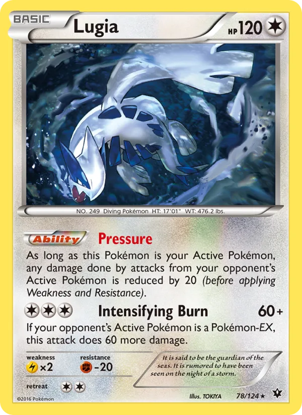 Lugia · Fates Collide 78/124